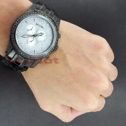 JoJino Men's Black Diamond Watch 2.25ct -Urban Jewels Shop jojino watches mens black diamond watch 225ct 3