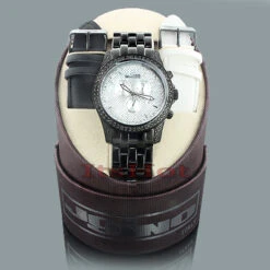 JoJino Men's Black Diamond Watch 2.25ct -Urban Jewels Shop jojino watches mens black diamond watch 225ct 4