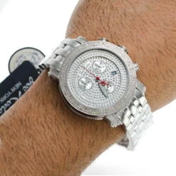 JOJO Diamond Bezel Joe Rodeo Watch - Classic 3.50ct -Urban Jewels Shop jojo diamond bezel joe rodeo watch classic 350ct p 8544 bod2