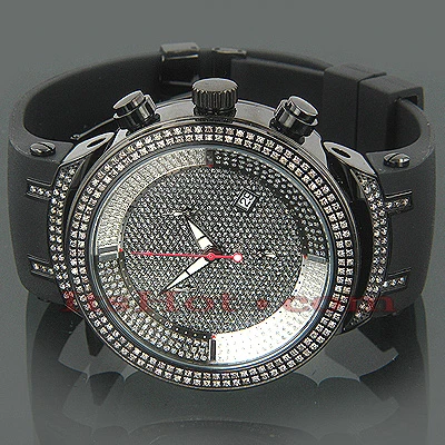 Black JoJo Joe Rodeo Master Diamond Watch 2.20ct 1 Black JoJo Joe Rodeo Master Diamond Watch 2.20ct