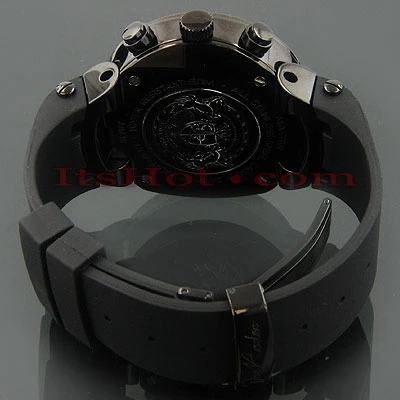 Black JoJo Joe Rodeo Master Diamond Watch 2.20ct 2 Black JoJo Joe Rodeo Master Diamond Watch 2.20ct - Image 2