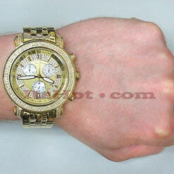 Joe Rodeo Tyler Diamond Watch 2.00ct Yellow Gold -Urban Jewels Shop jojo joe rodeo tyler diamond watch 200ct yellow gold p 8575bod