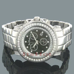JoJo Joe Rodeo Junior Black Dial Diamond Watch 3.75ct