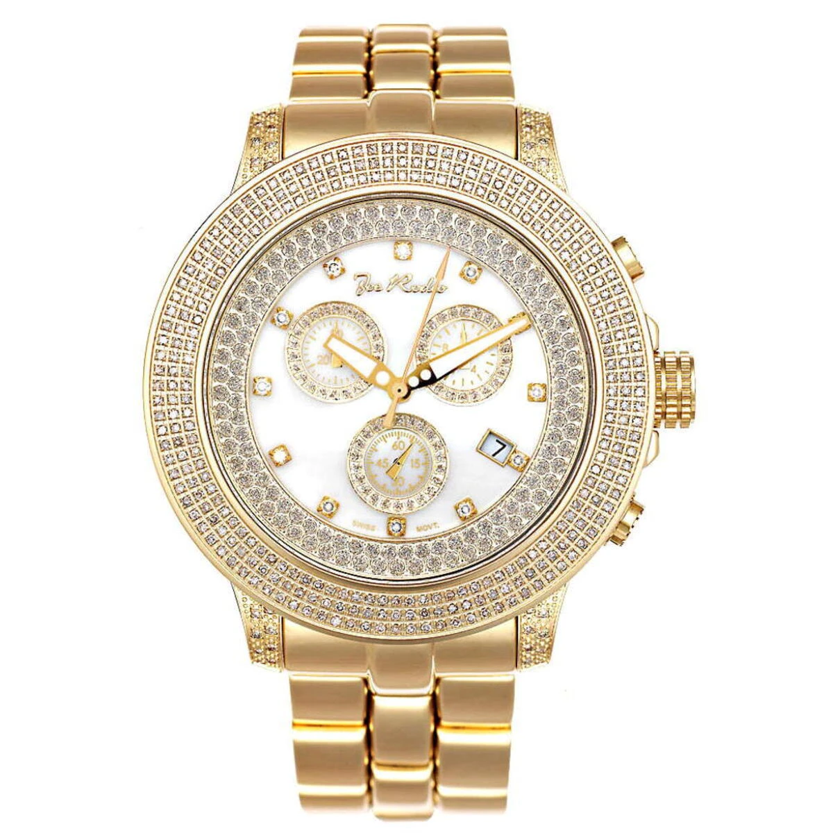 JoJo Joe Rodeo Pilot Men's Diamond Watch 3.15ct 1 JoJo Joe Rodeo Pilot Men's Diamond Watch 3.15ct