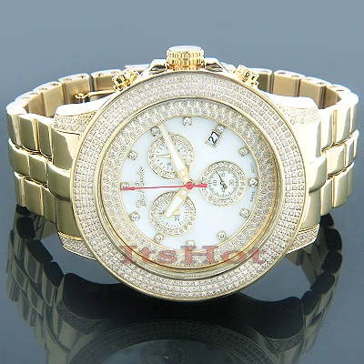 JoJo Joe Rodeo Pilot Men's Diamond Watch 3.15ct 2 JoJo Joe Rodeo Pilot Men's Diamond Watch 3.15ct - Image 2