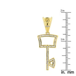 Key Necklaces 14K Yellow Gold Diamond Key Pendant 0.43ct 9 Key Necklaces 14K Yellow Gold Diamond Key Pendant 0.43ct -Urban Jewels Shop key necklaces 14k gold diamond key pendant 043ct p 7090 rulerye
