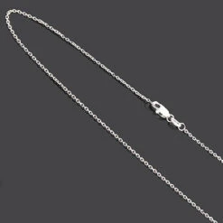 Ladies 18 Karat Solid 18K Yellow Gold Chain 16 To 18 Inches Long