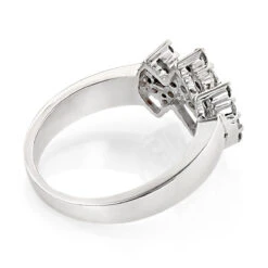 Ladies Cluster Diamond Ring 1.2ct Three Stone Marquise Diamonds Look 8 Ladies Cluster Diamond Ring 1.2ct Three Stone Marquise Diamonds Look -Urban Jewels Shop ladies cluster diamond ring 12ct three stone marquise diamonds look backwh