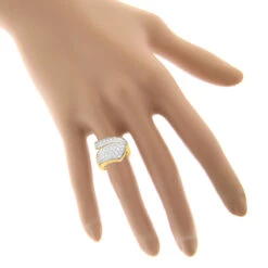 Ladies Designer Diamond Ring 1ct 14K Yellow Gold 10 Ladies Designer Diamond Ring 1ct 14K Yellow Gold -Urban Jewels Shop ladies designer diamond ring 1ct 14k gold bodye