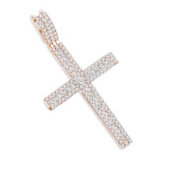 Ladies Diamond Crosses 14K White Gold Diamond Cross Pendant 1.36ct -Urban Jewels Shop ladies diamond crosses 14k diamond cross pendant 136ct p 6541 ro