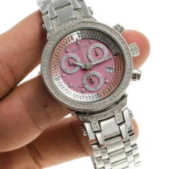 Ladies Diamond Watch 0.90ct Joe Rodeo Master Pink -Urban Jewels Shop ladies diamond watch 090ct joe rodeo master pink p 8530 bod3