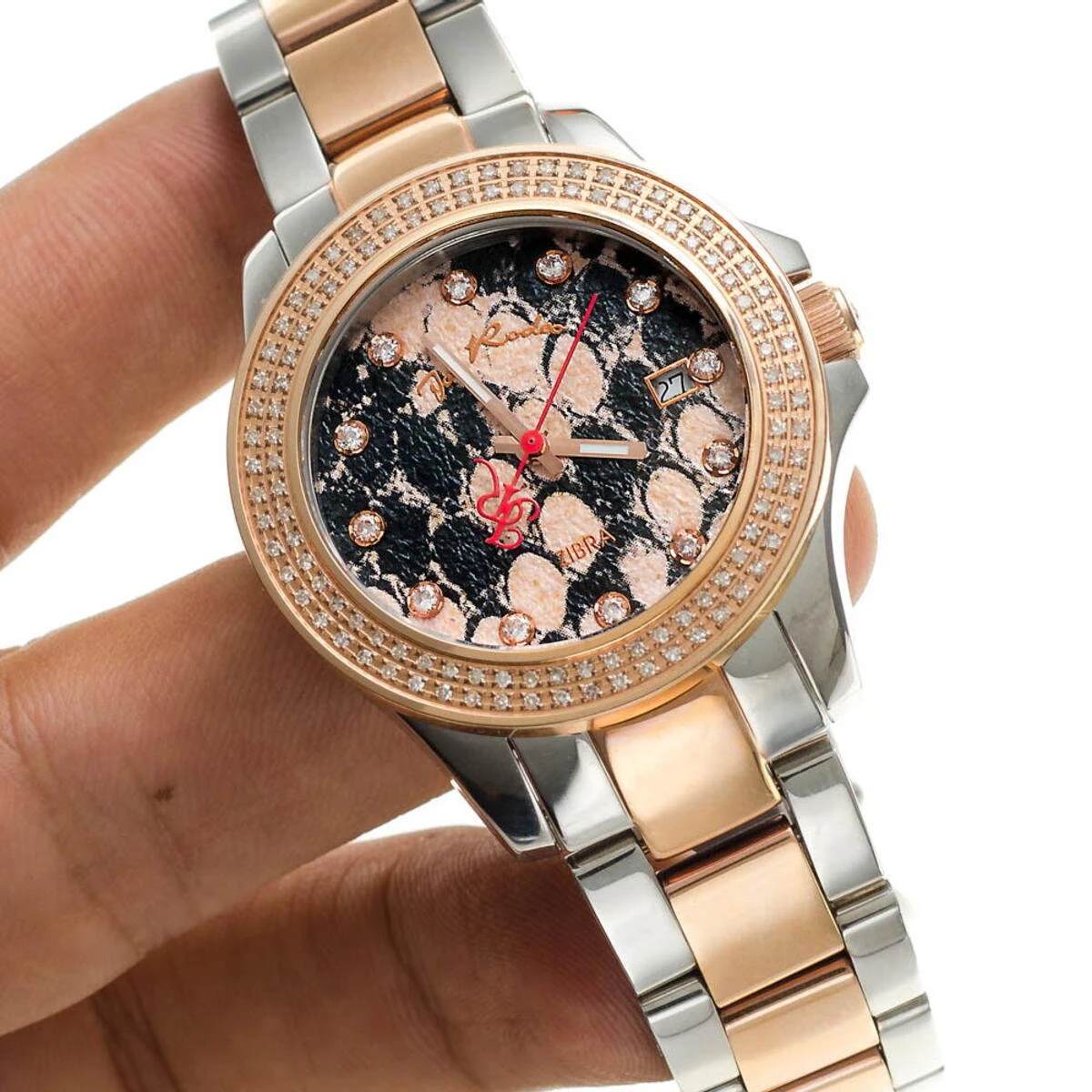 Ladies Diamond Watch By Joe Rodeo: Zibra Model 1.25ct 7 Ladies Diamond Watch By Joe Rodeo: Zibra Model 1.25ct - Image 7