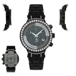 Ladies Joe Rodeo Diamond Watch 2ct Black -Urban Jewels Shop ladies joe rodeo diamond watch 2ct black p 8532 main2