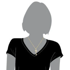 Ladies Necklaces 14K Yellow Gold Diamond Key Pendant 2 Carats 10 Ladies Necklaces 14K Yellow Gold Diamond Key Pendant 2 Carats -Urban Jewels Shop ladies necklaces 14k gold diamond key pendant 200ct p 7098 bodye