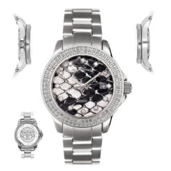 Ladies Joe Rodeo Jojo Zibra Diamond Watch 1.25 -Urban Jewels Shop ladies watches joe rodeo jojo zibra diamond watch 125 p 9193 main2