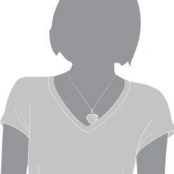 Large 14K White Gold Fully Paved Puffed Diamond Heart Pendant Necklace 2.75ct 9 Large 14K White Gold Fully Paved Puffed Diamond Heart Pendant Necklace 2.75ct -Urban Jewels Shop large 14k fully paved diamond heart necklace 375ct p 22371 bodwh