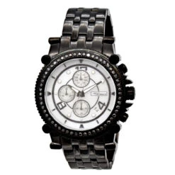 Large Black Diamond Watch By JoJino 2.25ct