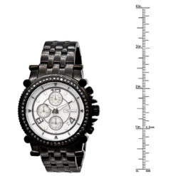 Large Black Diamond Watch By JoJino 2.25ct 7 Large Black Diamond Watch By JoJino 2.25ct -Urban Jewels Shop large black diamond watch by jojino 225ct p 47730 ruler