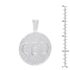 Large Iced Out Custom Diamond Medallion Pendant For Men 14K White Gold 10 Carats 7 Large Iced Out Custom Diamond Medallion Pendant For Men 14K White Gold 10 Carats -Urban Jewels Shop large iced out custom diamond medallion pendant for men 14k gold 10 carats 018007 rulerwh