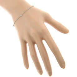 Luxurman 14K White Gold Diamond By The Yard Bracelet For Women 1/2 Carat 7in 9 Luxurman 14K White Gold Diamond By The Yard Bracelet For Women 1/2 Carat 7in -Urban Jewels Shop luxurman 14k gold diamond by the yard bracelet for women 12 carat 7in bodwh