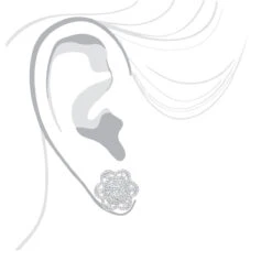 LUXURMAN 14K White Gold Unique Flower Ladies Diamond Cluster Stud Earrings 2.2ct 10 LUXURMAN 14K White Gold Unique Flower Ladies Diamond Cluster Stud Earrings 2.2ct -Urban Jewels Shop luxurman 14k gold unique flower ladies diamond cluster stud earrings 22ct bodwh