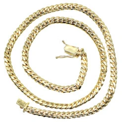 Luxurman Men's Solid 14K Yellow Gold Gold Miami Cuban Link Chain 7mm 22-40in 11 Luxurman Men's Solid 14K Yellow Gold Gold Miami Cuban Link Chain 7mm 22-40in -Urban Jewels Shop luxurman men s gold chains solid 14k gold miami cuban link chain 7mm 22 40in backye