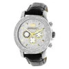 Luxurman Men's Diamond Watch 0.25ct With Leather Watch Band