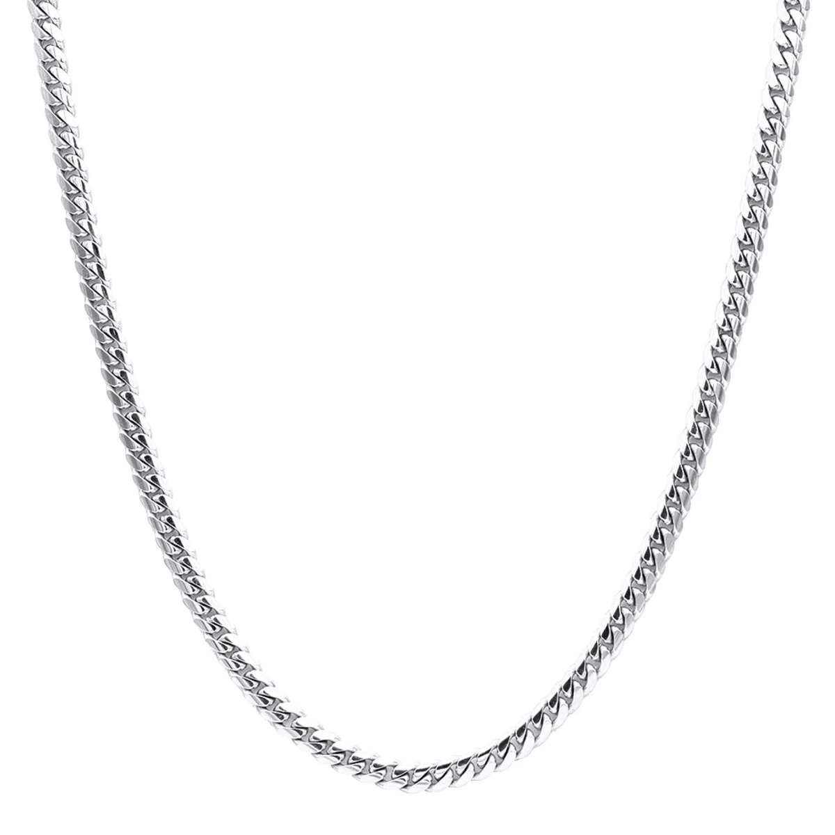 Luxurman Men's Solid 14K Yellow Gold Gold Miami Cuban Link Chain 7mm 22-40in 2 Luxurman Men's Solid 14K Yellow Gold Gold Miami Cuban Link Chain 7mm 22-40in - Image 2