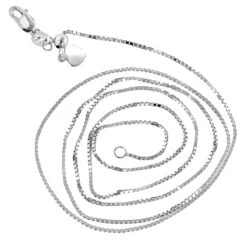 LUXURMAN Solid 10K Yellow Gold Box Chain For Women Adjustable 0.9mm -Urban Jewels Shop luxurman solid 10k gold box chain for women adjustable 09mm backwh