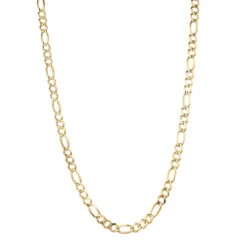 LUXURMAN Solid 10K Yellow Gold Figaro Chain For Men 8.5mm Wide 8 LUXURMAN Solid 10K Yellow Gold Figaro Chain For Men 8.5mm Wide -Urban Jewels Shop luxurman solid 10k gold figaro chain for men 85mm wide boxye