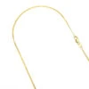 LUXURMAN Solid 14K Yellow Gold Curb Chain For Men & Women Gourmette 1.5mm
