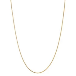 LUXURMAN Solid 14K Yellow Gold Curb Chain For Men & Women Gourmette 3mm Wide -Urban Jewels Shop luxurman solid 14k gold curb chain for men women gourmette 3mm wide boxye