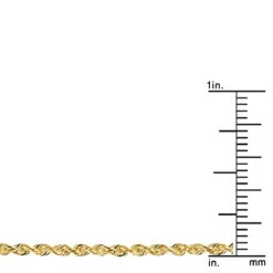 LUXURMAN Solid 14K Yellow Gold Rope Chain For Men & Women 2mm Wide 9 LUXURMAN Solid 14K Yellow Gold Rope Chain For Men & Women 2mm Wide -Urban Jewels Shop luxurman solid 14k gold rope chain for men women 2mm wide rulerye