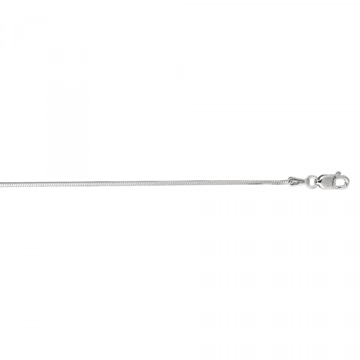 LUXURMAN Solid 14K Yellow Gold Snake Chain For Men & Women Octagon 1mm Wide 2 LUXURMAN Solid 14K Yellow Gold Snake Chain For Men & Women Octagon 1mm Wide - Image 2