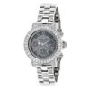 Luxurman Ladies Diamond Watch 3ct Black