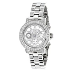 Luxurman Ladies Diamond Watch 3ct