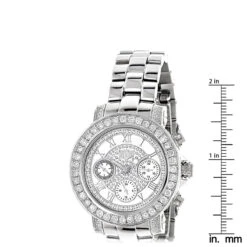 Luxurman Ladies Diamond Watch 3ct -Urban Jewels Shop luxurman watches ladies diamond watch 3ct p 35273 ruler