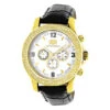 Luxurman Men's Diamond Watch 0.25ct Yellow