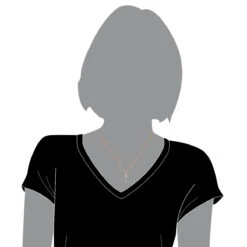 Luxurman Women's Diamond Diamond Key Pendant 18K Rose Gold 0.85ct -Urban Jewels Shop luxurman womens diamond pendants diamond key pendant in 18k gold 075ct bodro