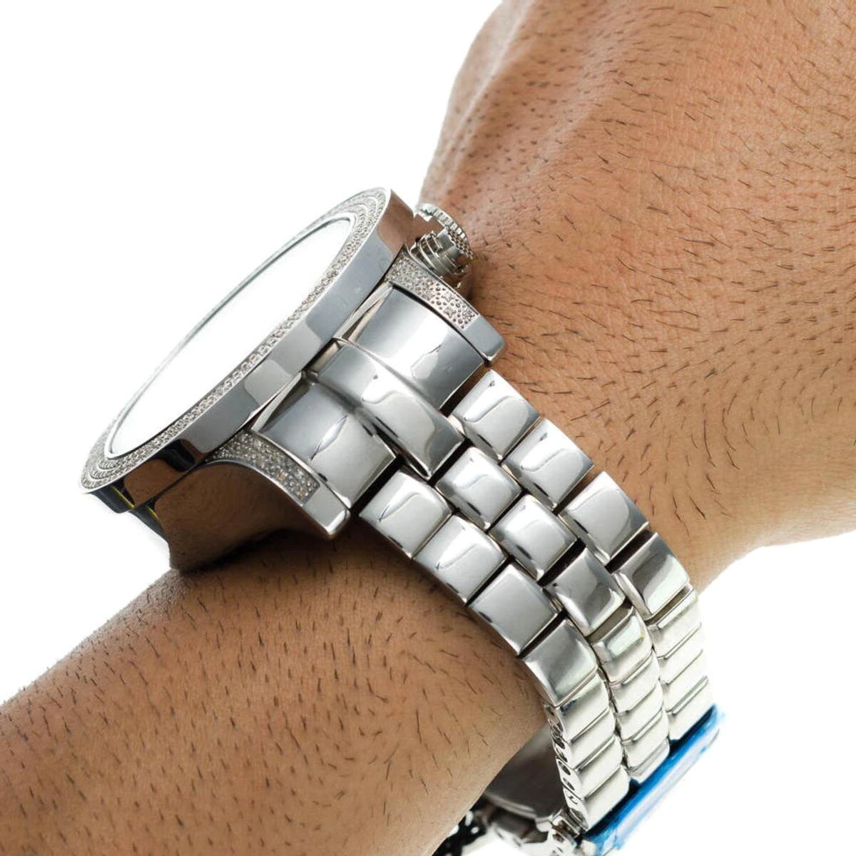 Luxury Joe Rodeo Pilot Men's Diamond Watch 3.15 9 Luxury Joe Rodeo Pilot Men's Diamond Watch 3.15 - Image 9