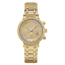 Master Ladies Diamond Watch 0.90ct Yellow
