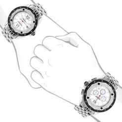 Matching His And Hers Centorum Diamond Watch Set 1ct Chronograph -Urban Jewels Shop matching his and hers watches centorum diamond watch set 1ct chronograph bod