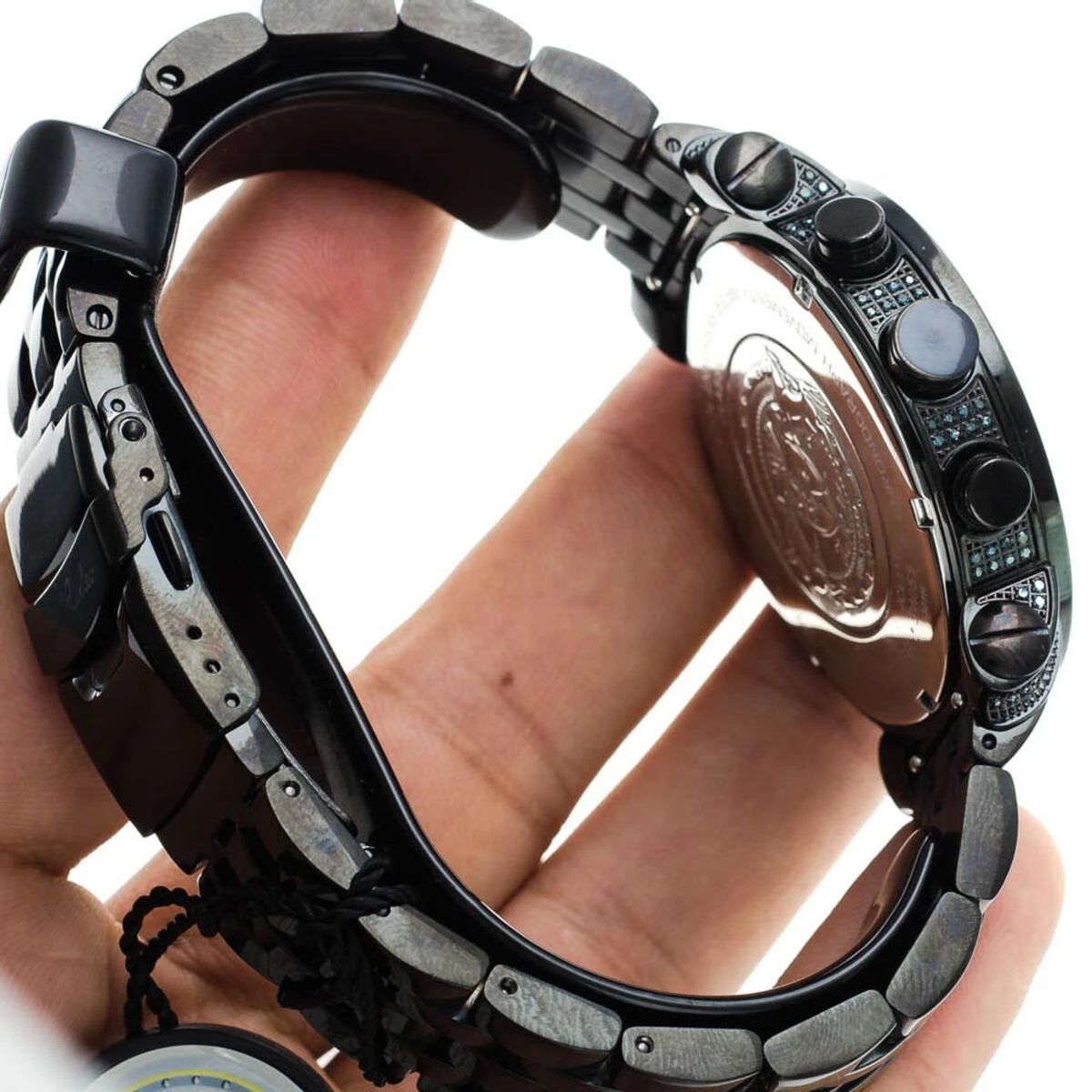 Men's Blue Diamond Joe Rodeo Classic Watch 3.5 8 Men's Blue Diamond Joe Rodeo Classic Watch 3.5 - Image 8