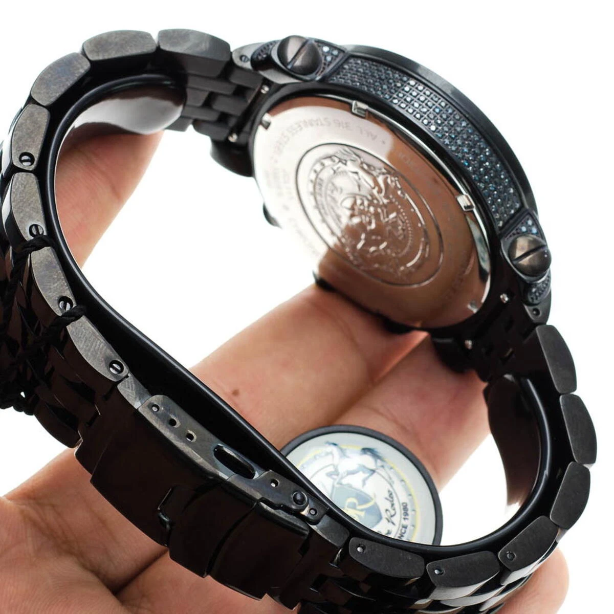 Men's Blue Diamond Joe Rodeo Classic Watch 3.5 10 Men's Blue Diamond Joe Rodeo Classic Watch 3.5 - Image 10