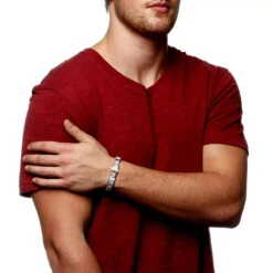 Men's 10K White Gold Pave Diamond Bracelet 4.60ct -Urban Jewels Shop mens bracelets 10k pave diamond bracelet 460ct p 38808 body white