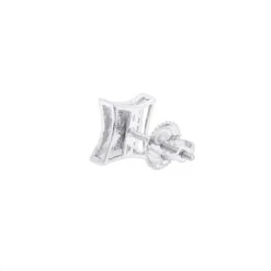 Men's Diamond Earring 0.09ct 10K White Gold Stud 11 Men's Diamond Earring 0.09ct 10K White Gold Stud -Urban Jewels Shop mens diamond earring 009ct 14k gold p 46693 backwh