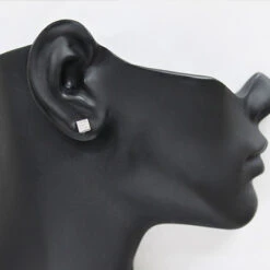 Men's Diamond Stud Earring 0.07ct 14K White Gold 5 Men's Diamond Stud Earring 0.07ct 14K White Gold -Urban Jewels Shop mens diamond stud earring 007ct 14k gold p 46806bod