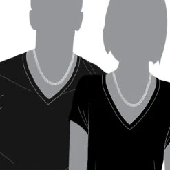 Men's Diamond Tennis Chain 10K Yellow Gold Affordable 2 Row Necklace 1ct 25 Men's Diamond Tennis Chain 10K Yellow Gold Affordable 2 Row Necklace 1ct -Urban Jewels Shop mens diamond tennis chain in real 10k gold affordable 2 row necklace 1ct 407129 body white