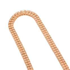 Men's Diamond Tennis Chain 10K Yellow Gold Affordable 2 Row Necklace 1ct 21 Men's Diamond Tennis Chain 10K Yellow Gold Affordable 2 Row Necklace 1ct -Urban Jewels Shop mens diamond tennis chain in real 10k gold affordable 2 row necklace 1ct 407129 ro202