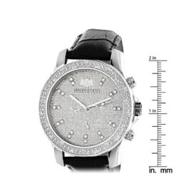 Men's Diamond Watch 0.25ct By Luxurman -Urban Jewels Shop mens diamond watch 025ct by luxurman p 35635 ruler